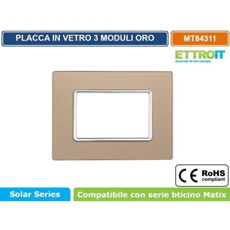 Placca MY LIFE 3 POSTI In Oro - Decorazione Per Parete O Mobile - Foto 10