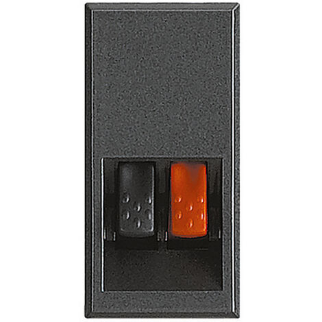 Connettore altoparlante home cinema, antracite, Axolute  BTIHS4294
