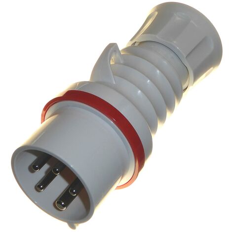 Spina mobile Gewiss 3P+N+T 16A IP44 rossa 380V GW60009H