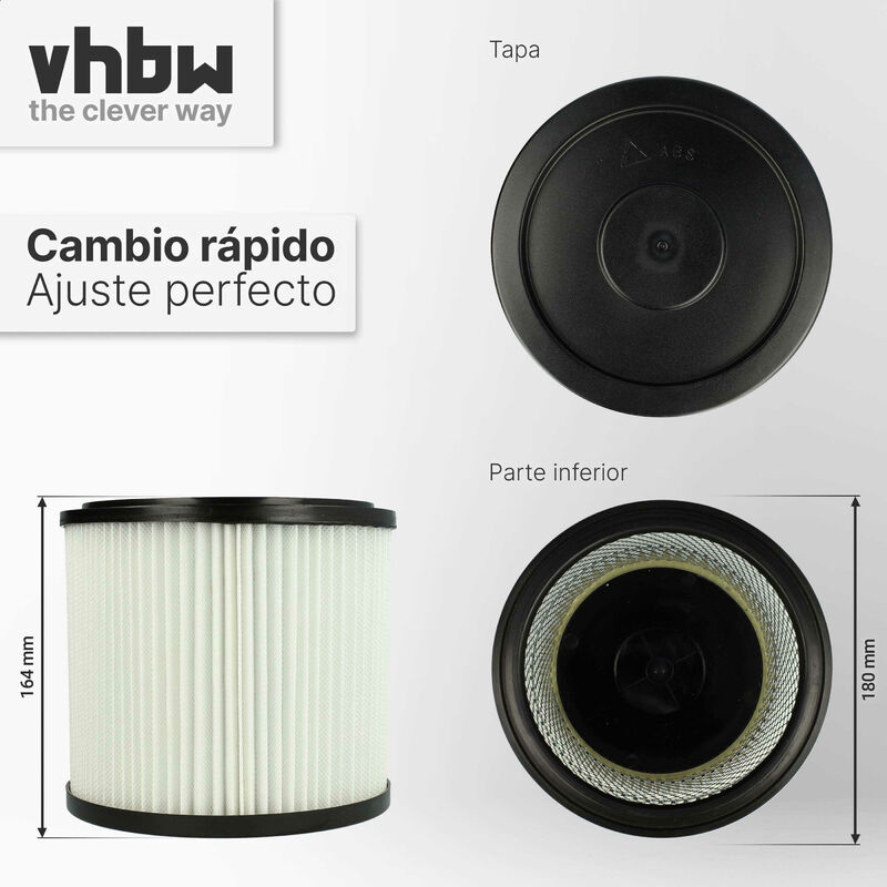 Vhbw 10 bolsa aspiradora papel compatible con Rowenta Multicraft