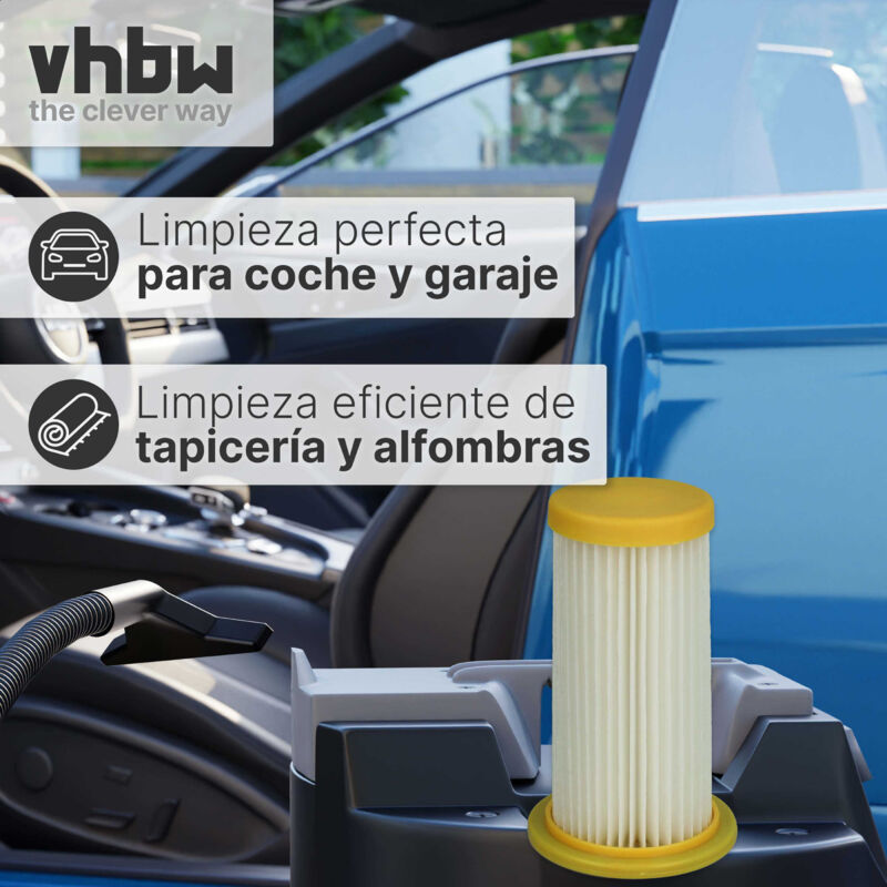Vhbw Filtro A Pieghe Piatte Compatibile Con Philips FC8028, FC8256/01