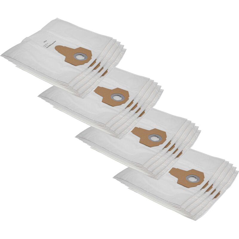 Microvellón Filtro Polvo 10 Bolsas Aspiradora Vhbw - Compatible AEG/ Electrolux, Microvellón, 28x17.5 Cm Bolsas Aspiradora Aeg Electrolux