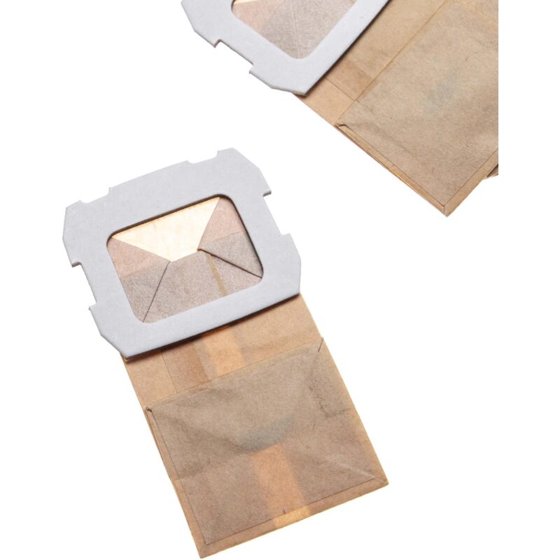 10x Bolsas De Papel Para Polvo Compatibles Con Lijadoras Makita BO3700, BO3710, Etc. - Filtro De Repuesto Para Aspiración
