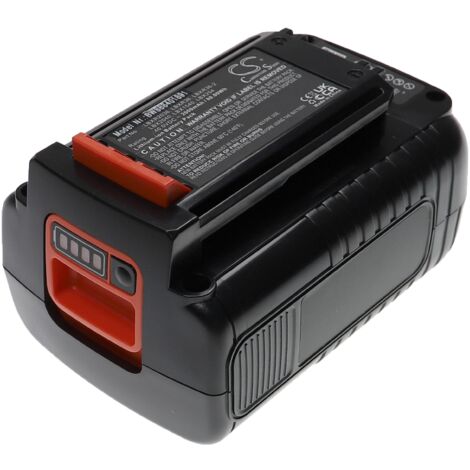 vhbw Batería compatible con Black & Decker LST220, LST300, LST400, LST420, LST140C herramientas de jardín y eléctricas (2000 mAh, Li-Ion, 40 V) (1/4)