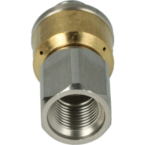 Vhbw Rohrreinigungsdüsen | 2 Stück, Starr + Rotierend | 1/8 Zoll | Für Kränzle Hochdruckreiniger