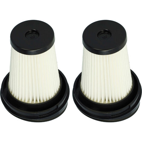 vhbw Set de 2x Filtro plisado plano compatible con Beko BKK 1421 aspiradora portátil de batería, - Elemento filtrante (1/5)