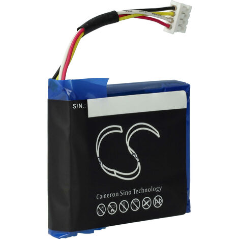 Batería Recamblio Para Dron Carrera - 380 MAh 3.7V Li-Po - Reemplaza Modelo 370410144 - Alta Descarga 25C