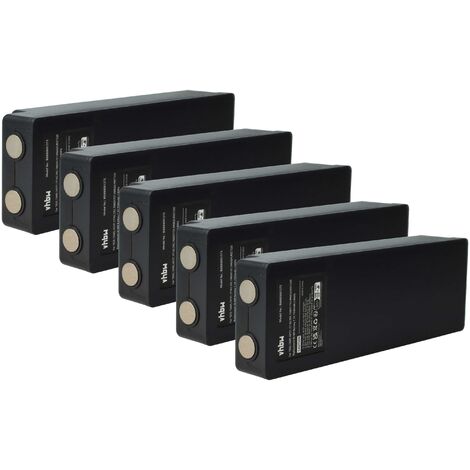 vhbw 2 x accu compatibel met Scanreco BS590, 960, 16131, 790