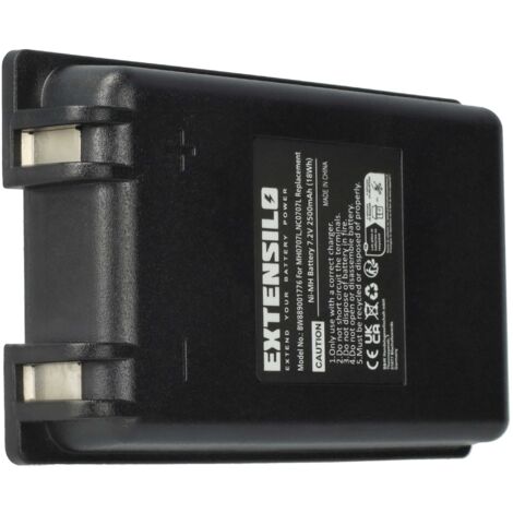 Batería Reemplaza Autec MHM03, LPM01LI, LPM01, R0BATT00E10A0 Sistema Control - 2000mAh 3,7V Li-poli | 888200444