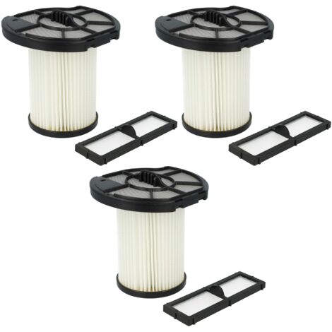 vhbw 6x Filtro compatible con Dirt Devil Centrixx M2882-9, M2882-8, M2882-7, M2883-1, M3020, M2883-2, M3882, M3025 aspiradora - (1/5)