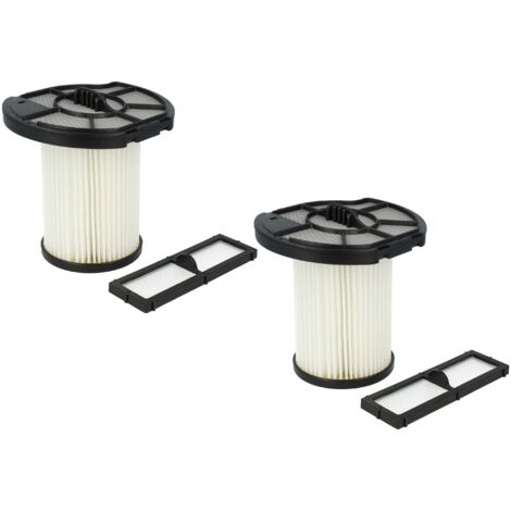 vhbw 4x Filtro compatible con Dirt Devil Centrixx M2882-9, M2882-8, M2882-7, M2883-1, M3020, M2883-2, M3882, M3025 aspiradora - (1/5)