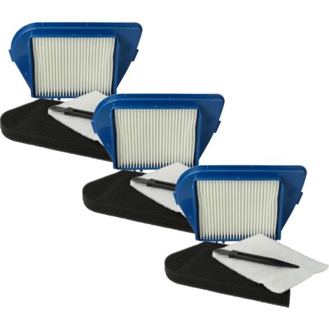 Vhbw Set Filtri/spazzola  4 Pzz.  Compatibile Con Moulinex Compacteo Cyclonic Mo 4521014 Q0 Mo 4522014 Q0 Mo 4523014 Q0 Hepa Filtro Aria Di Scarico Filtro Salvamotore 12596337