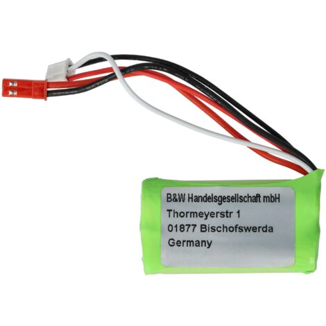 Batería De Repuesto Vhbw Para Dron Carrera 370410144 – 380mAh 3.7V Li-Poli, Alta Capacidad Y Seguridad, Compatible Con Multicópteros Y Cuadricópteros