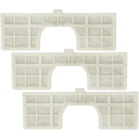Vhbw Pack De 3 Filtros De Espuma Para Secadoras Miele - Compatibles Con TML640WP, TMG800-40 Y Más - Repuesto Lavable