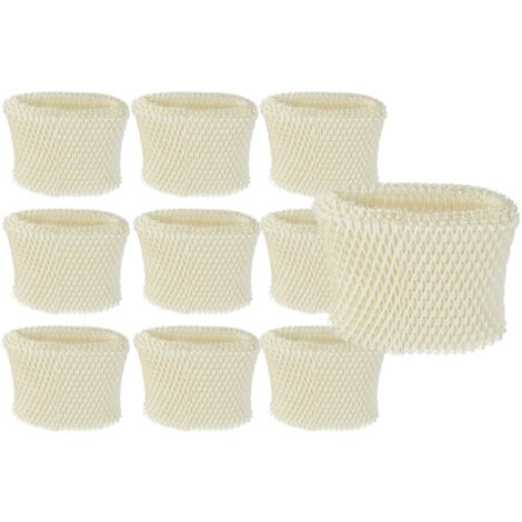 vhbw 10x Filtro reemplaza Phililps 8710103711155, HU4136/10 para humidificador - Filtro de aire (1/5)