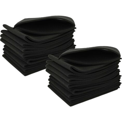 vhbw 20x Filtro de aspiradora compatible con Einhell TH-VC 1820 S, TH-VC 1930 SA, YPL 1250, YPL 1252, YPL 1400 - Filtro de espuma