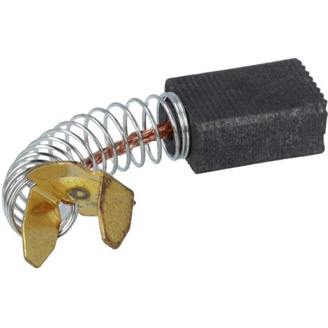 2 Balais Charbon + Ressort - Dimensions 4,9 X 9,95 X 28 Mm, Remplace Type KK 134, Pour Outils électriques