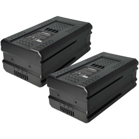 EXTENSILO 2x batería compatible con Stiga Combi 48 AE, Combi 43 S AE, Combi 43 AE herramienta, herramientas de jardín (6000 mAh, Li-Ion, 80 V) (1/5)