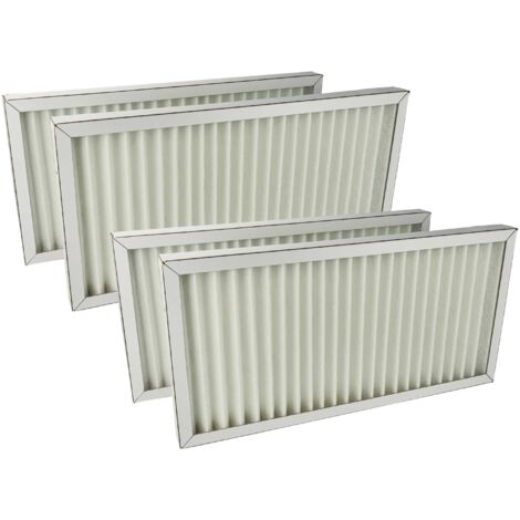 vhbw 4x Filtro de aire M5 compatible con Stiebel-Eltron LWZ 604 Enthalpie, LWZ 8 CSE Premium ventilador (4x filtro de polvo fino) (1/5)