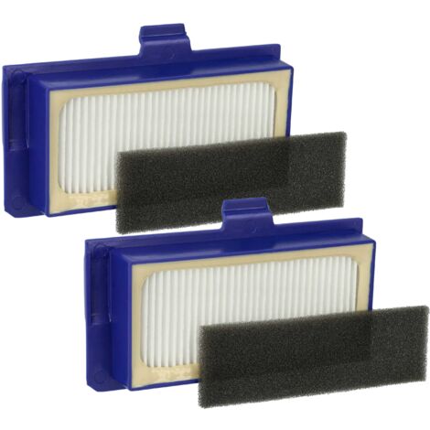 vhbw Set filtros reemplaza Rowenta ZR710101 para robot aspirador - 4x filtro repuesto (filtro Hepa, filtro de espuma) (1/5)
