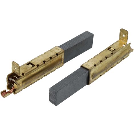 vhbw 2x escobilla 6,3 x 11 x 32 mm Compatible con Kärcher 1.667-201.0, 1.573-302.0, 1.667-601.0, 1.667-202.0, 1.819-121.0 aspirador