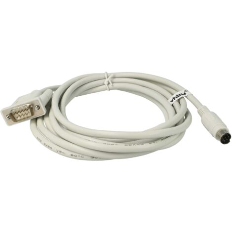 Câble Adaptateur RS-232 DB9 Pour Siemens Simatic TP/OP - Longueur 3 M - Compatible OP37, TP27, Etc. - 8