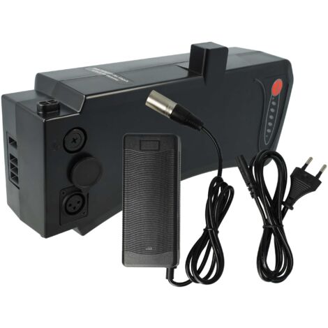 vhbw Set de carga de 2 uds. compatible con smartEC Camp-20D, Camp-20E batería bicicleta eléctrica, cargador (1/5)