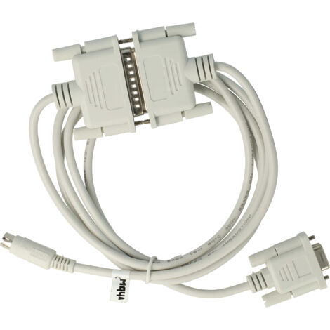 Câble Adaptateur RS-232 DB9 Pour Siemens Simatic TP/OP - Longueur 3 M - Compatible OP37, TP27, Etc. - 10