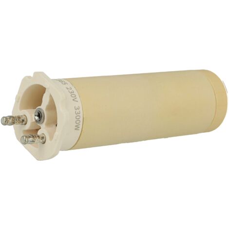 vhbw Elemento calefactor compatible con Leister Typ 3000 pistola de soldadura de aire caliente - 3300 W, Cerámica, 3,15 x 10,3 cm (1/5)