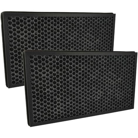 vhbw 2x filtro de aire reemplaza Boneco A341 para purificador - Filtro combi HEPA (H12) + carbón activo (1/5)
