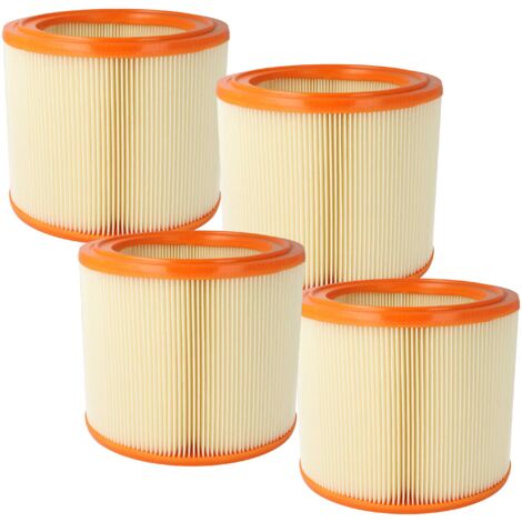 vhbw 4x Filtro láminas compatible con Nilfisk B00B71XO68 aspiradora de mano (1/5)