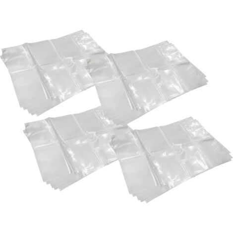 vhbw 20x bolsa reemplaza Dustcontrol 4714 para aspiradora - 110 cm x 70 cm, transparente (1/5)
