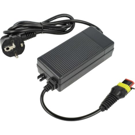 vhbw Fuente alimentación CA/CC compatible con Husqvarna Automower 320, 320 Nera, 410XE Nera, 310E Nera, 420 cortacésped - 11,5 cm