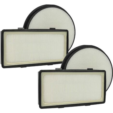 vhbw 4x Filtro compatible con Rowenta RO7647EA/410, RO7643EA/411, RO7634EA/410 aspiradora - filtro aire salida, prefiltro (1/5)