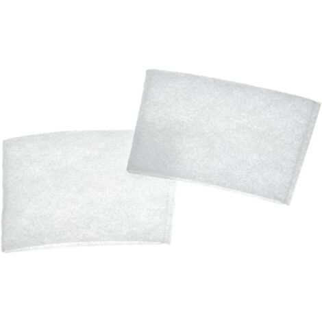 vhbw Set de 2x filtro de vellón protector compatible con Dirt Devil Centrino Cleancontrol M2881-9 aspiradora - blanco (1/4)