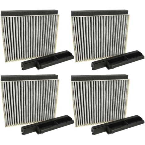 vhbw 10 x actieve koolfilter geschikt voor Siemens LC45750/01