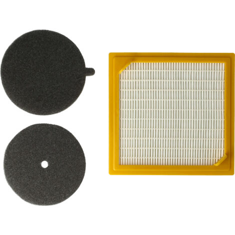 vhbw 3x Filtro compatible con Hoover TS2075 011, TS2076 011, TS2077 011, TS2165 001, TS2166 011, TS2171 011, TS2202 001 aspiradora - Reemplaza 09205469 (1/5)