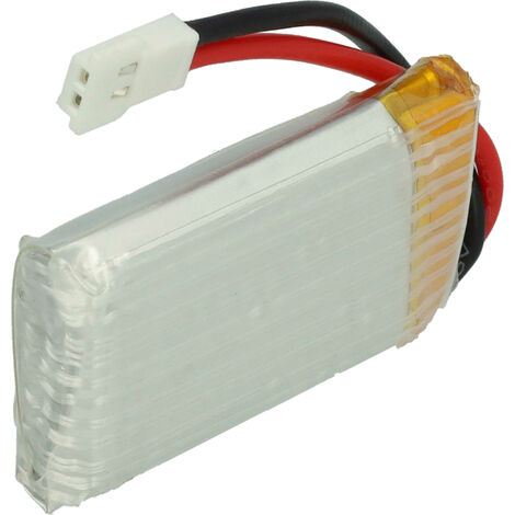 Batería Recamblio Para Dron Carrera - 380 MAh 3.7V Li-Po - Reemplaza Modelo 370410144 - Alta Descarga 25C