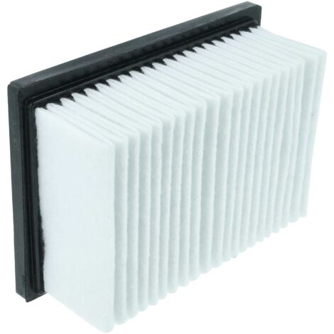 vhbw filtro di ricambio (1x filtro dell'aria) compatibile con Castelgarden/GGP/STIGA SV150, SV150M tagliaerba - 12,2 x 10,8 x 2 cm, arancione/giallo
