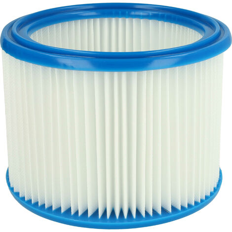 vhbw Filtro redondo, plisado para aspiradoras industrial compatible con Nilfisk WAP Turbo SSR, XL, XL-25, XL-E (1/5)