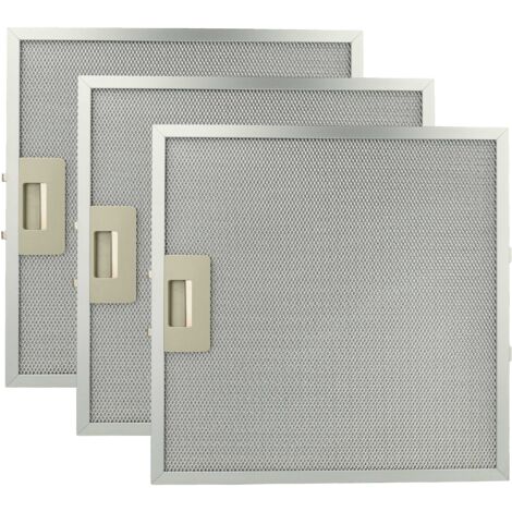 vhbw 2x Filter Metalen Vetfilter compatibel met Ikea 502.447.03, 503