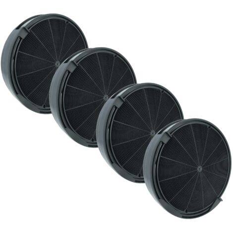 Vhbw 2x Filtro Carbón Activo Compatible Con Sharp KC-D60EU-W, KC-G60EUW Purificadores De Aire