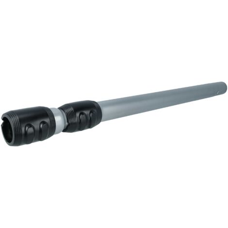 vhbw Tubo compatible con Philips Performer Expert ECO FC8720 - FC8728 aspiradora - conexión de 35 mm, 56 - 86,5 cm, negro / plata (1/5)