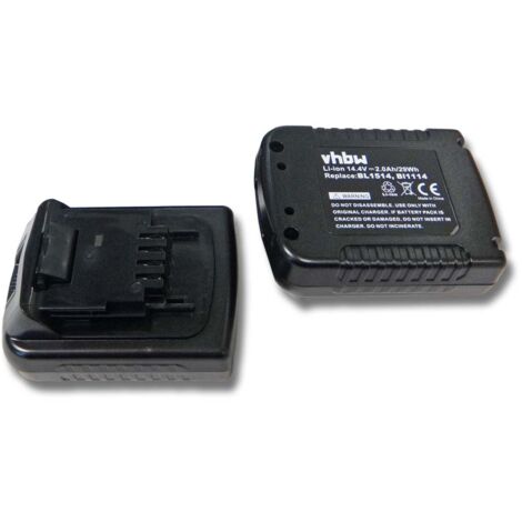 For Black and Decker 14.4V BL1514 Battery Replacement