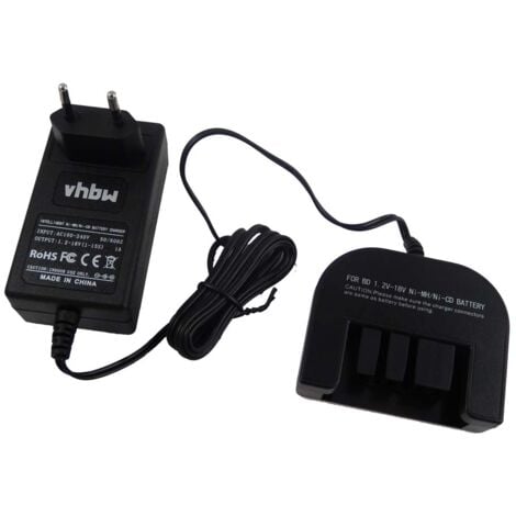 vhbw Cargador herramienta compatible con Black Decker HP126F3K