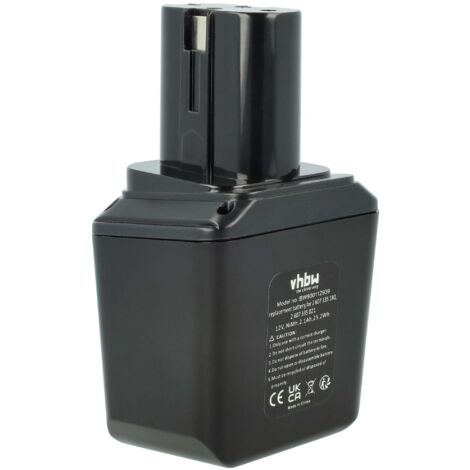 Vhbw 1x Batería Reemplaza Gesipa CPT12/2 EHD Para Herramienta Herramienta Colocacion Remaches Ciegos 2500 Mah Nimh 12 V 83193923