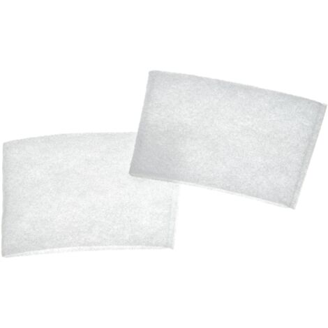 vhbw Set de 2x filtro de vellón protector compatible con Dirt Devil Centrino Cleancontrol M2009-8, M2009-7 aspiradora - blanco (1/4)