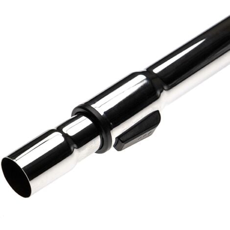 vhbw 2x Tubo aspirador universal para aspiradora - conexión de 35 mm, 50  cm, negro