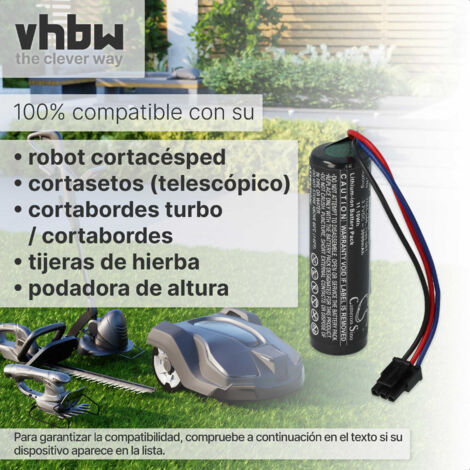 Vhbw Batería Ni-MH 4500mAh (14.4V) compatible con iRobot Roomba 555, 560,  562, 563 aspirador, robot aspirador reemplaza 11702, GD-Roomba-500