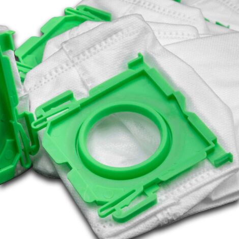10 Bolsas Para Aspiradora Vhbw - Compatibles Con Sebo Airbelt K1, Medidas 29x14 Cm, Material De Vellón Micro